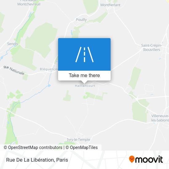 Rue De La Libération map