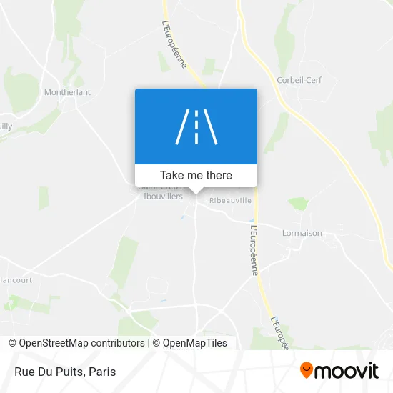 Rue Du Puits map