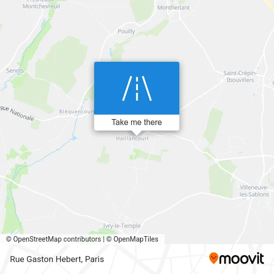 Rue Gaston Hebert map