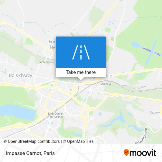 Impasse Carnot map