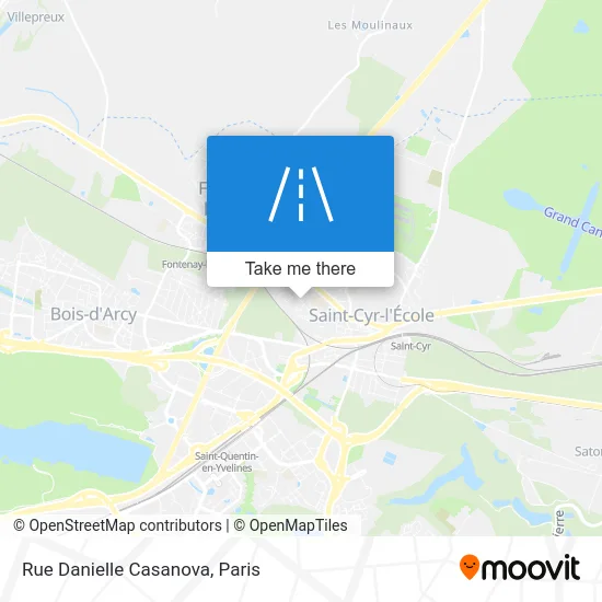 Rue Danielle Casanova map