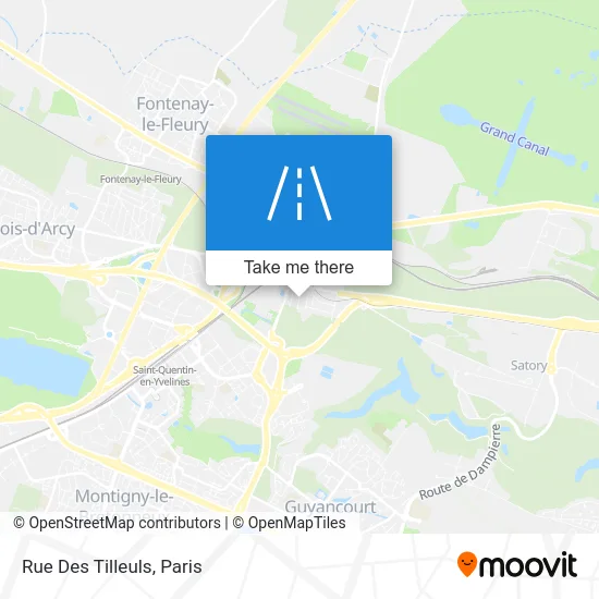 Rue Des Tilleuls map