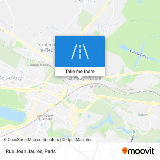 Rue Jean Jaurès map