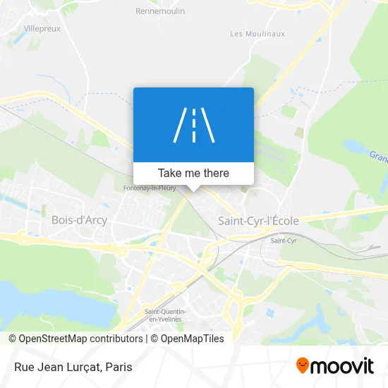 Rue Jean Lurçat map