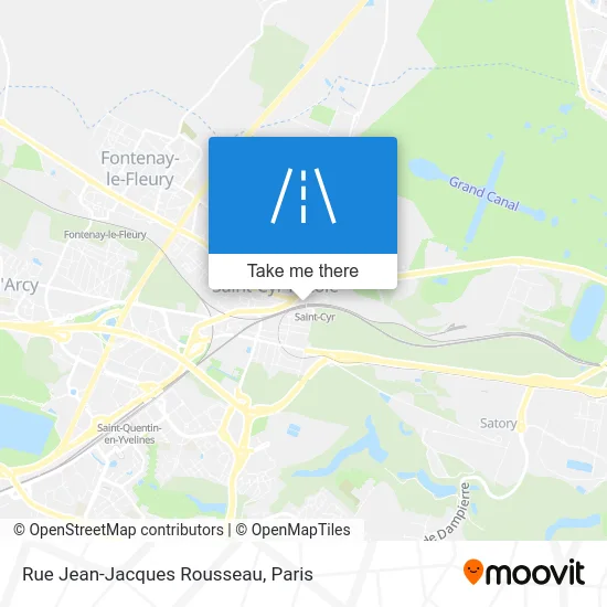 Rue Jean-Jacques Rousseau map