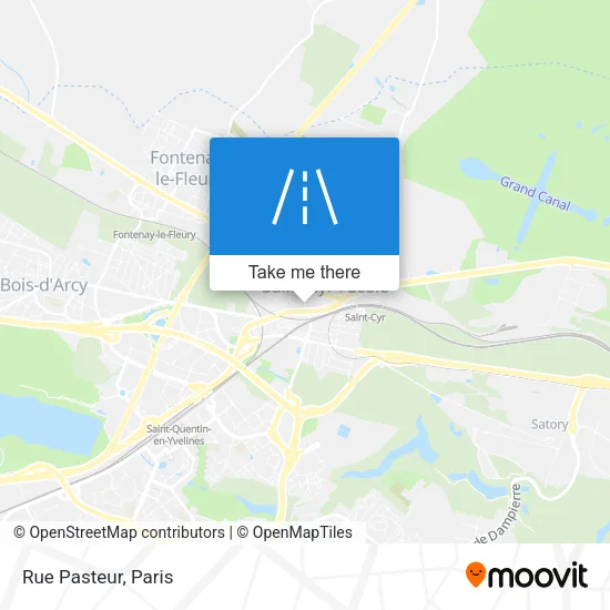 Rue Pasteur map