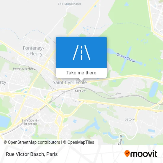 Rue Victor Basch map
