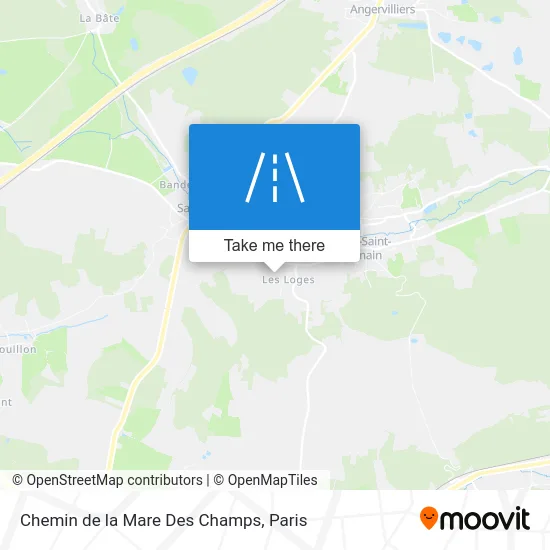 Chemin de la Mare Des Champs map