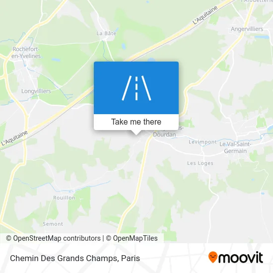Chemin Des Grands Champs map
