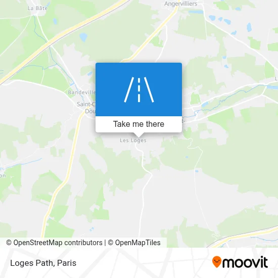 Chemin Des Loges map