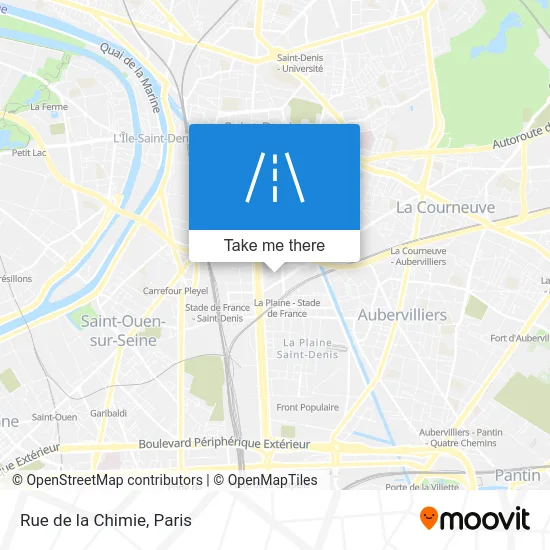 Rue de la Chimie map