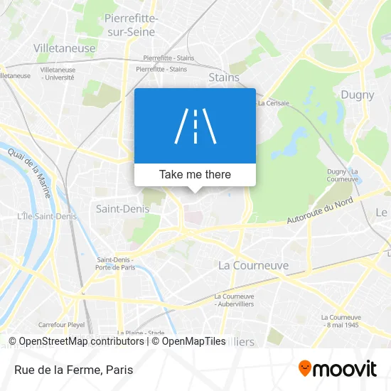 Rue de la Ferme map