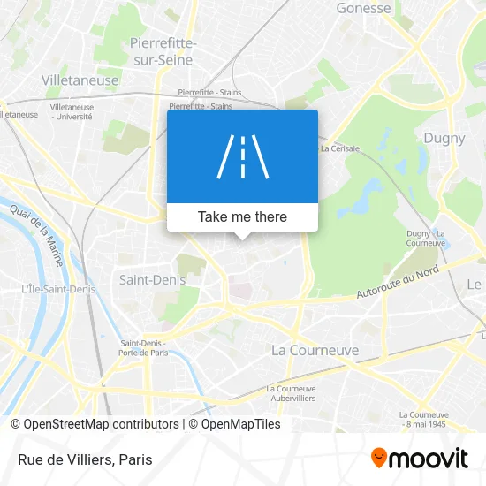 Rue de Villiers map