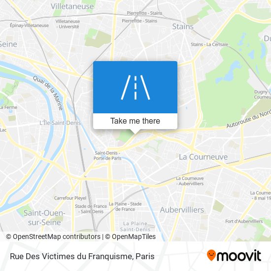 Rue Des Victimes du Franquisme map