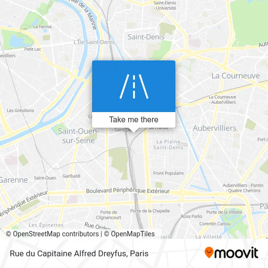 Rue du Capitaine Alfred Dreyfus map