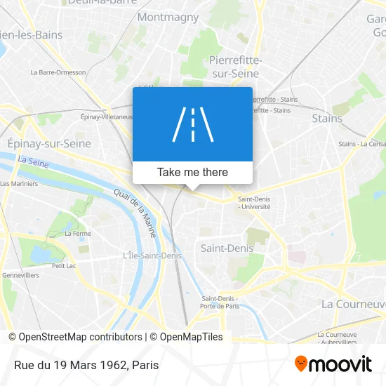 Rue du 19 Mars 1962 map