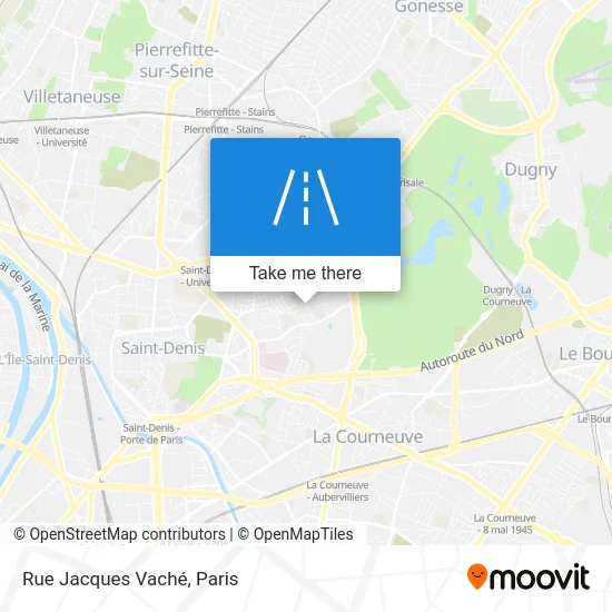 Rue Jacques Vaché map