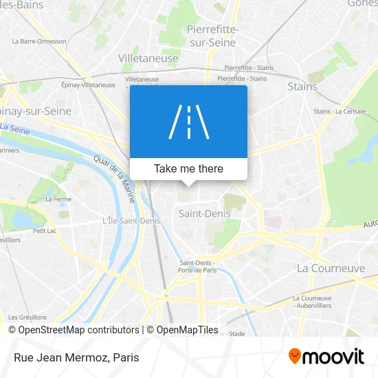 Rue Jean Mermoz map