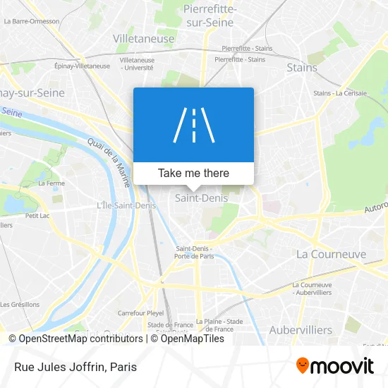 Rue Jules Joffrin map