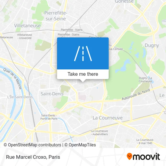 Rue Marcel Croxo map