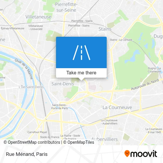 Rue Ménand map