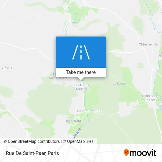 Rue De Saint-Paer map