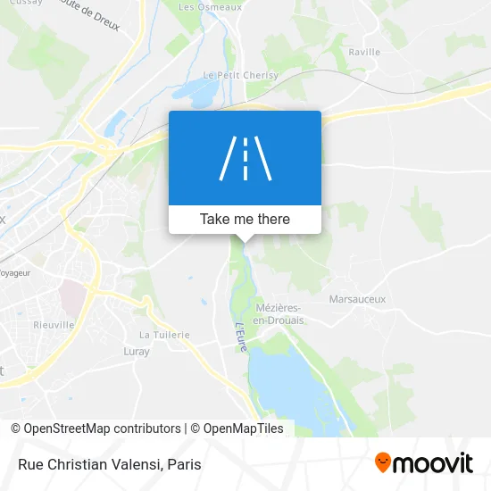 Rue Christian Valensi map