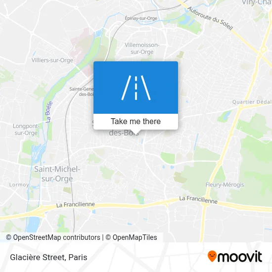 Rue de la Glacière map