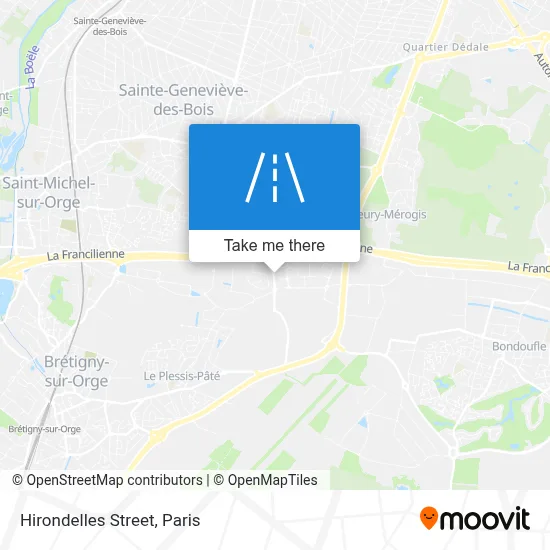 Rue Des Hirondelles map