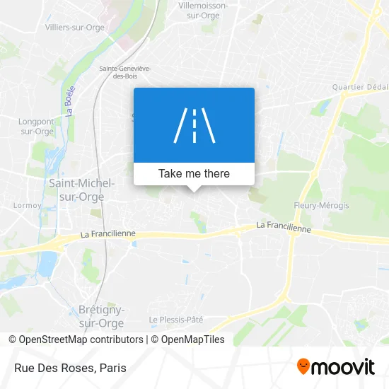 Rue Des Roses map