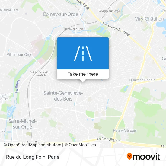 Rue du Long Foin map