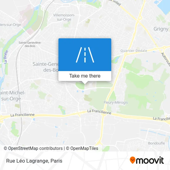 Rue Léo Lagrange map