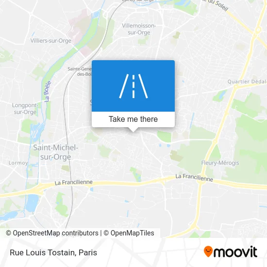 Rue Louis Tostain map