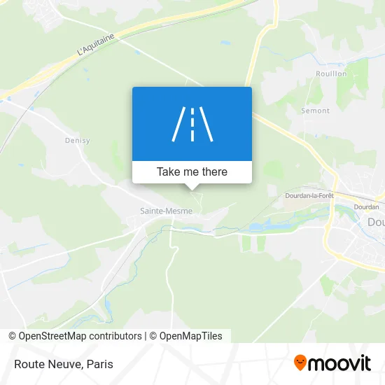 Route Neuve map