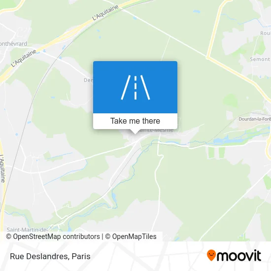 Rue Deslandres map
