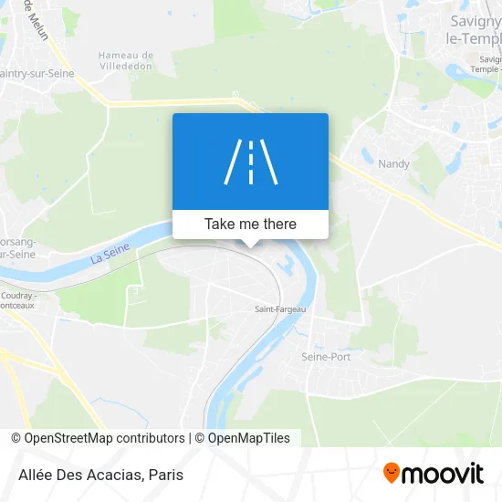 Allée Des Acacias map