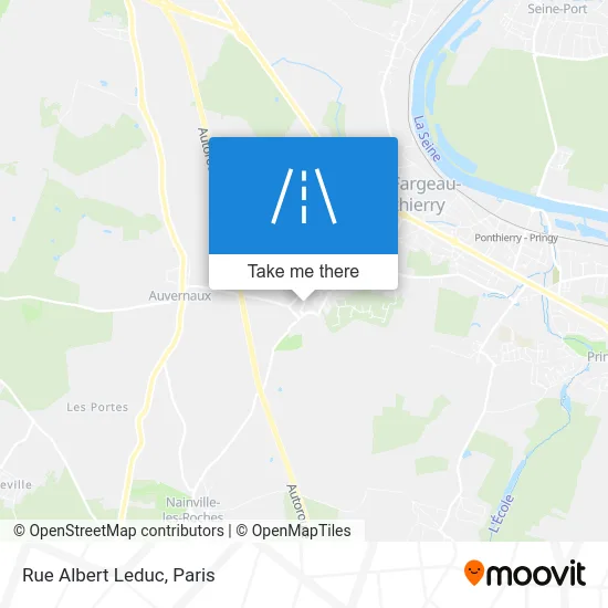 Rue Albert Leduc map