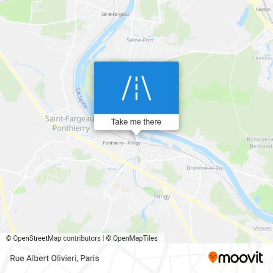 Rue Albert Olivieri map