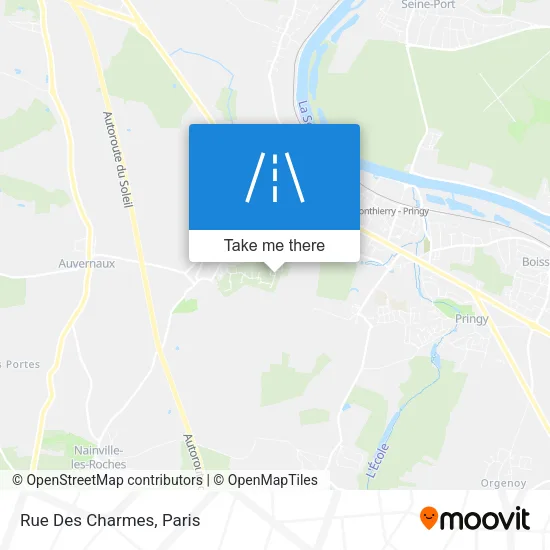 Rue Des Charmes map