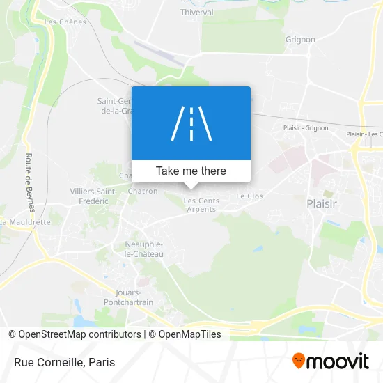 Rue Corneille map