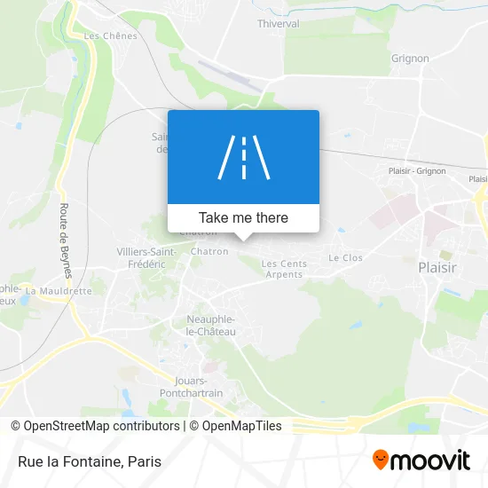 Rue la Fontaine map