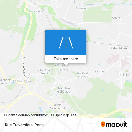 Rue Traversière map