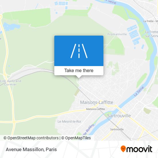 Avenue Massillon map