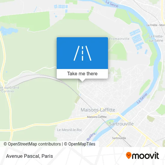 Avenue Pascal map