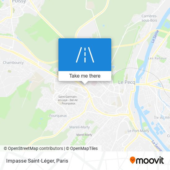 Impasse Saint-Léger map