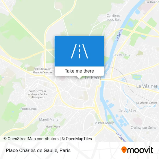 Place Charles de Gaulle map