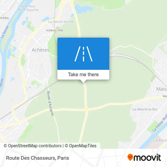 Route Des Chasseurs map