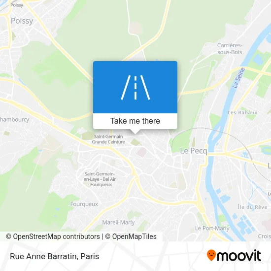 Rue Anne Barratin map