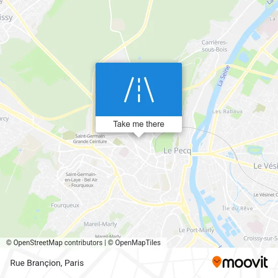 Rue Brançion map