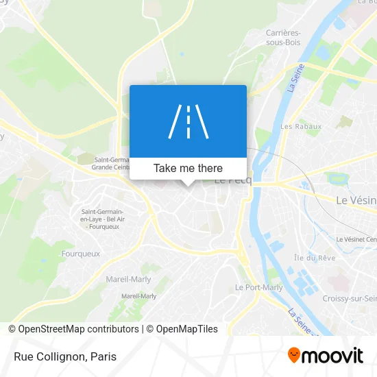 Rue Collignon map